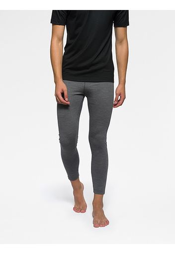 Rewoolution, Peak - Leggings In Merino Jersey 190 Gr Per Uomo In Colore Grigio