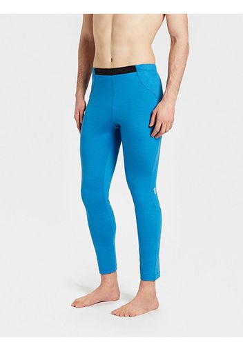 Rewoolution, Peak - Leggings In Merino Jersey 190 Gr Per Uomo In Colore Blu