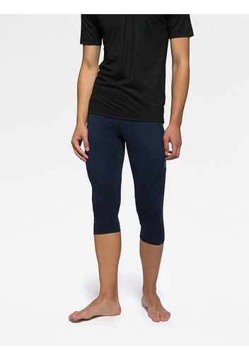 Rewoolution, Trail - Leggings In Merino Jersey 190 Gr Per Uomo In Colore Blu