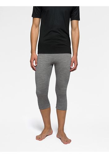 Rewoolution, Alamak - Leggings In Merino Mesh 180 Gr Per Uomo In Colore Grigio