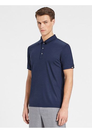 Rewoolution, Flip - Polo In Merino Jersey 190 Gr Per Uomo In Colore Blu