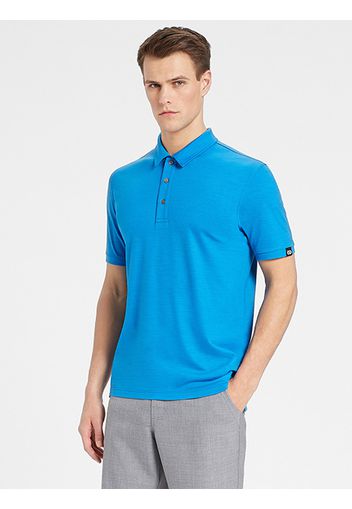 Rewoolution, Flip - Polo In Merino Jersey 190 Gr Per Uomo In Colore Blu