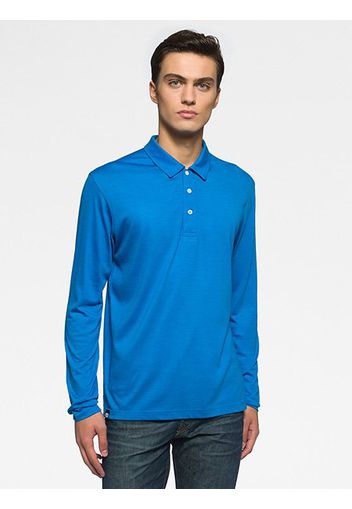 Rewoolution, Indy - Polo In Merino Jersey 190 Gr Per Uomo In Colore Blu