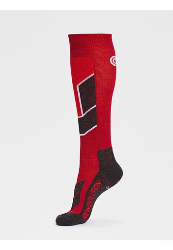 Rewoolution, Ski Mid - Accessorio In Colore Rosso