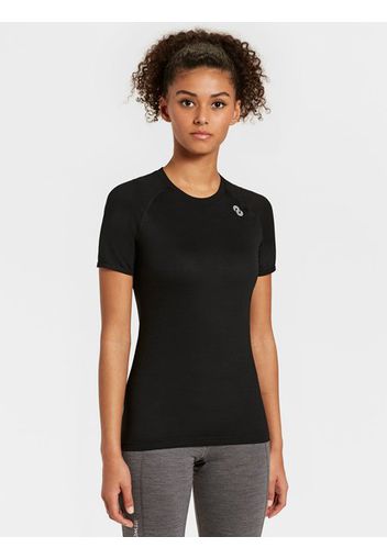 Rewoolution, Ali - T-Shirt In Merino Jersey 190 Gr Per Donna In Colore Nero