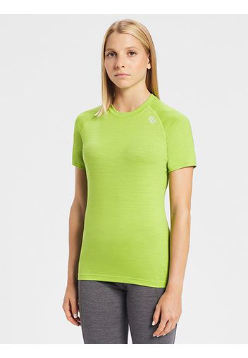 Rewoolution, Ali - T-Shirt In Merino Jersey 190 Gr Per Donna In Colore Verde