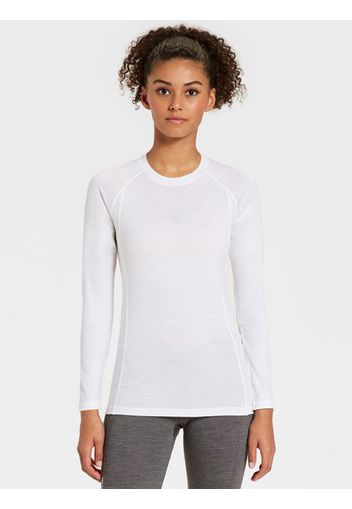 Rewoolution, Wiki - T-Shirt In Merino Jersey 190 Gr Per Donna In Colore Bianco