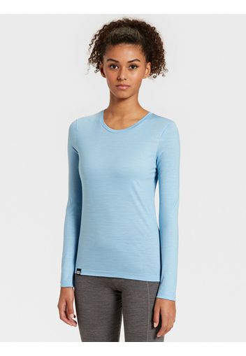 Rewoolution, Berry - T-Shirt In Merino Jersey 140 Gr Per Donna In Colore Blu