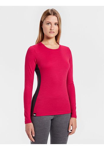 Rewoolution, Elas - T-Shirt In Merino Mesh 180 Gr Per Donna In Colore Nero