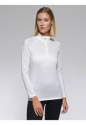 Rewoolution, Lindsey - Felpa In Merino Jersey 190 Gr Per Donna In Colore Bianco