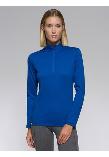 Rewoolution, Jolly - Felpa In Merino Jersey 190 Gr Per Donna In Colore Blu