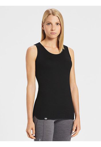 Rewoolution, Top - T-Shirt In Merino Mesh 180 Gr Per Donna In Colore Nero