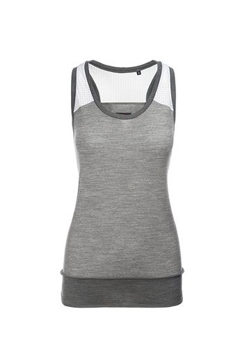 Rewoolution, W'S Top - Intimo In Merino Jersey 140 Gr Per Donna In Colore Grigio