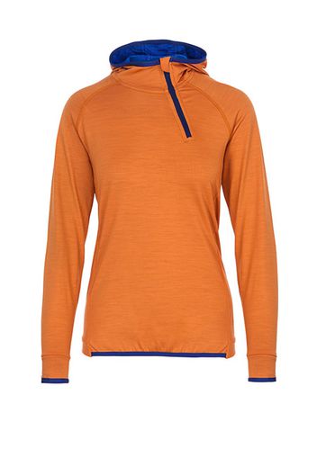 Rewoolution, W'S Hoody - Felpa 190 Gr Per Donna In Colore Arancione