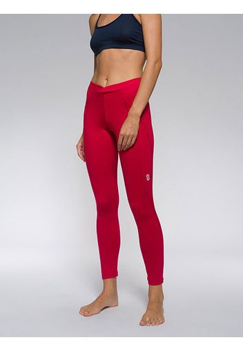 Rewoolution, Olympia - Leggings In Merino Jersey 190 Gr Per Donna In Colore Rosso