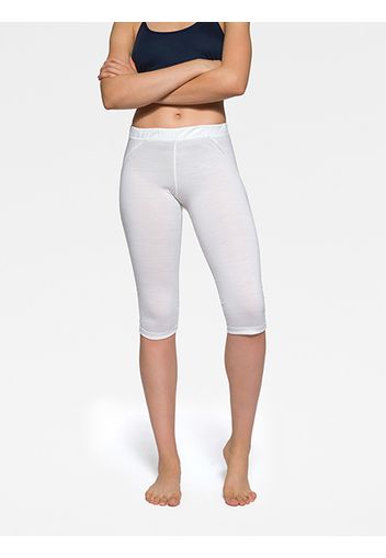 Rewoolution, Race - Leggings In Merino Jersey 190 Gr Per Donna In Colore Bianco