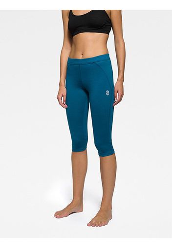 Rewoolution, Race - Leggings In Merino Jersey 190 Gr Per Donna In Colore Blu