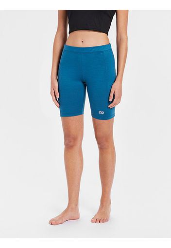 Rewoolution, Kandar - Leggings In Merino Jersey 190 Gr Per Donna In Colore Blu