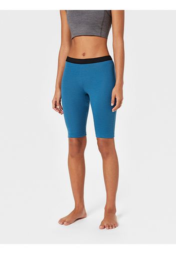 Rewoolution, Hella - Leggings In Merino Mesh 180 Gr Per Donna In Colore Blu