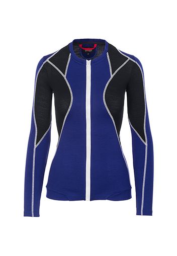 Rewoolution, W'S Full Zip Ls - Felpa 190 Gr Per Donna In Colore Blu