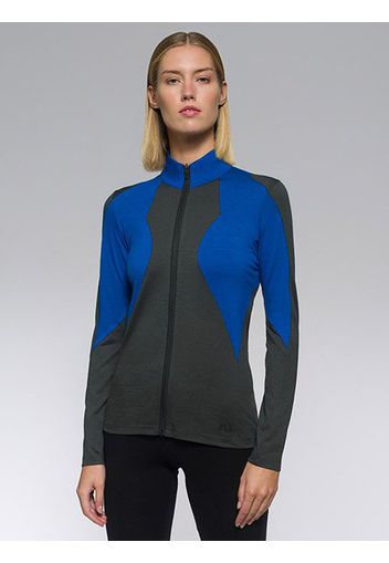 Rewoolution, Everglades - Felpa In Merino Jersey 190 Gr Per Donna In Colore Verde