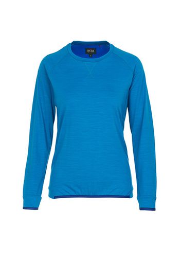 Rewoolution, W'S Crew Midlayer - Felpa 190 Gr Per Donna In Colore Blu