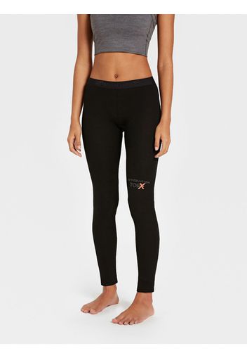 Rewoolution, Cover Tor - Leggings In Merino Mesh 180 Gr In Colore Nero