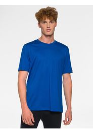 Rewoolution, Trick - T-Shirt In Merino Jersey 140 Gr Per Uomo In Colore Blu