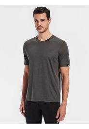 Rewoolution, Trick - T-Shirt In Merino Jersey 140 Gr Per Uomo In Colore Verde