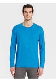 Rewoolution, Grab - T-Shirt In Merino Jersey 140 Gr Per Uomo In Colore Blu