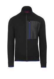 Rewoolution, M'S Full Zip Ls - Felpa 190 Gr Per Uomo In Colore Nero