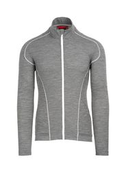 Rewoolution, M'S Full Zip Ls - Felpa 190 Gr Per Uomo In Colore Grigio