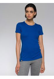 Rewoolution, Skin - T-Shirt In Merino Mesh 180 Gr Per Donna In Colore Blu