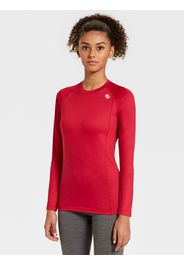 Rewoolution, Wiki - T-Shirt In Merino Jersey 190 Gr Per Donna In Colore Rosso