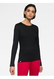 Rewoolution, Berry - T-Shirt In Merino Jersey 140 Gr Per Donna In Colore Nero