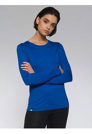 Rewoolution, Berry - T-Shirt In Merino Jersey 140 Gr Per Donna In Colore Blu