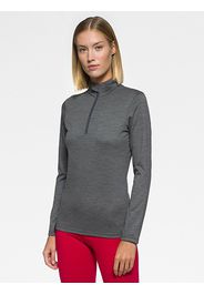 Rewoolution, Jolly - Felpa In Merino Jersey 190 Gr Per Donna In Colore Grigio