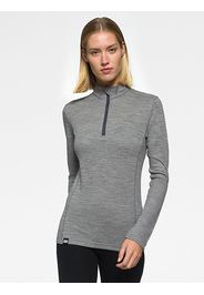 Rewoolution, Pollux - Felpa In Merino Mesh 180 Gr Per Donna In Colore Grigio