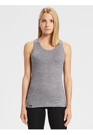 Rewoolution, Top - T-Shirt In Merino Mesh 180 Gr Per Donna In Colore Grigio