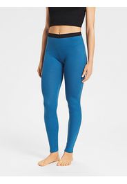 Rewoolution, Cover - Leggings In Merino Mesh 180 Gr Per Donna In Colore Blu