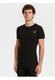 Rewoolution, Adara Tor - T-Shirt In Merino Mesh 180 Gr In Colore Nero