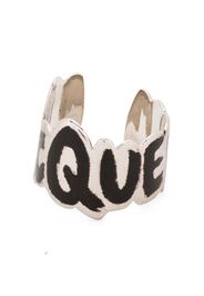 Anello McQueen Graffiti cut-out