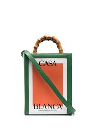 Borsa tote con stampa logo