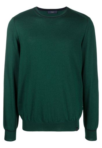 Maglione con toppe sui gomiti