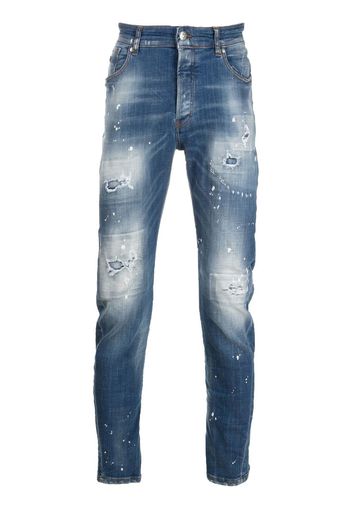 Jeans effetto sbiadito