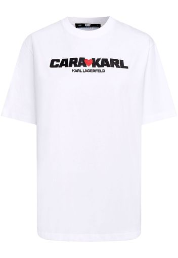T-shirt Cara x Karl