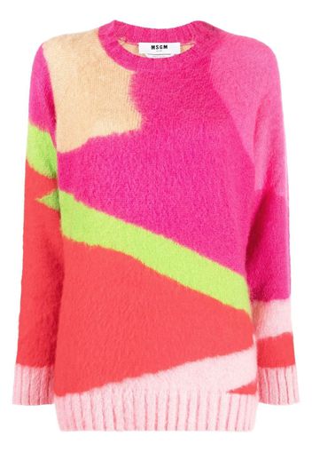 Maglione design color-block