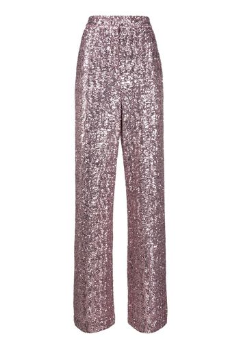 Pantaloni con paillettes