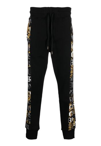 Track pants con stampa logo