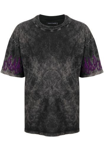 T-shirt stampa fiamme